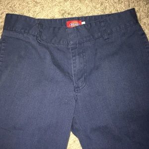 Dark blue Dickies straight pants